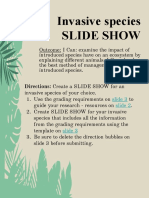 Copy of Invasive Slide Show (GRADED)