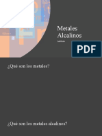 Metales Alcalinos