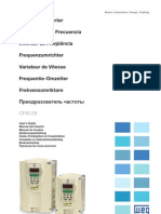 WEG Cfw 09 Manual Do Usuario 0899.5298 4.0x Manual Portugues Br