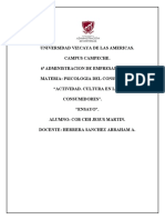 Ensayo - Cultura en Los Consumidores - Cob - Ceh - Jesus Martin