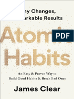 Atomic Habits by James Clear en Español