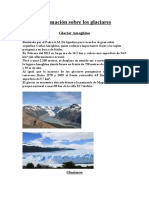 Información Sobre Los Glaciares