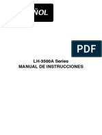 LH3500 Instrucciones