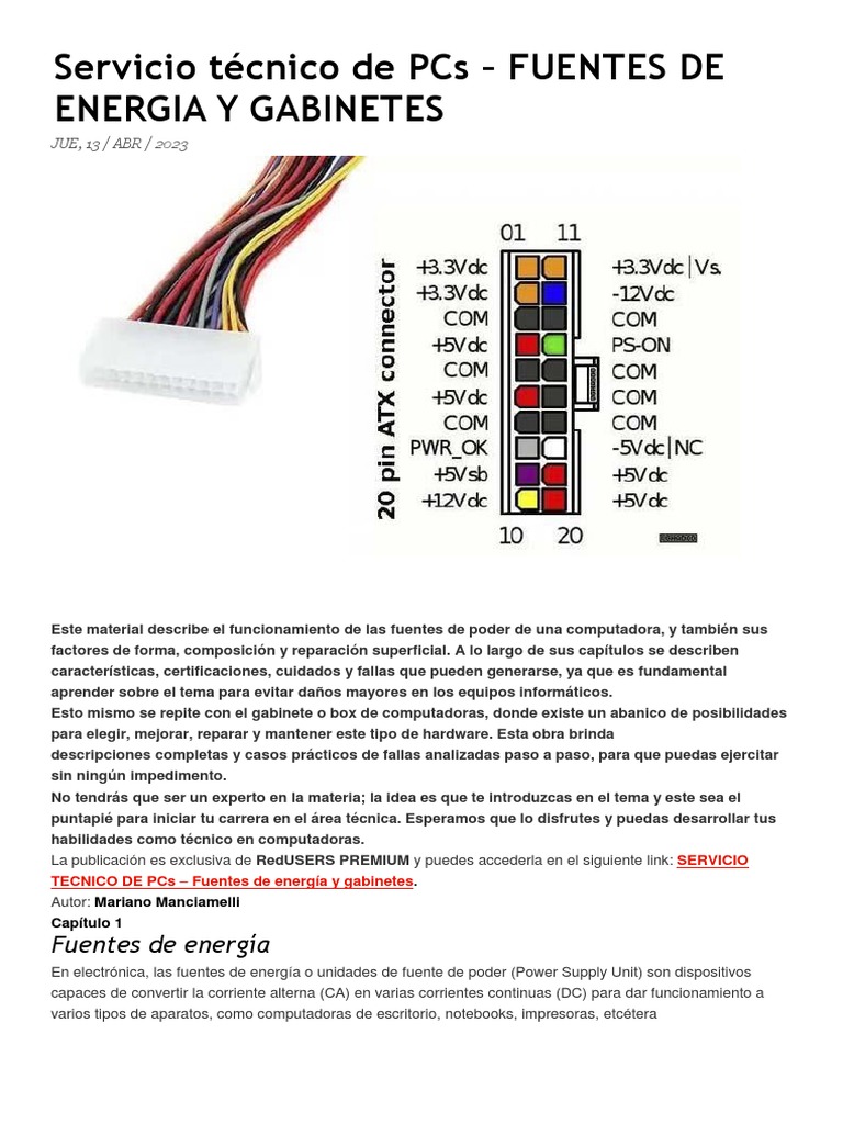 Servicio Técnico de PCs | PDF | Hardware de la computadora | Ciencias ...