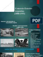 Relación Comercio Exterior Argentino (1880-1955)