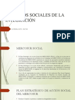 DERECHOS SOCIALES DE LA INTEGRACIÓN