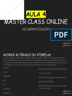 Aula 4 Master Class