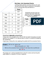 Unit Conversions