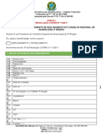 PF COFEM Resolução 11-2017 Anexo I Desligamento