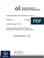 Introducción Al Software y Equipos Del Laboratorio