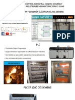 Sesión 1 - Automatización y Control Industrial Con PLC Siemens y Diseño de Interfaces Industriales Mediante Factory Io y Hmi