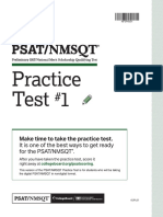 Psat NMSQT Practice Test 1