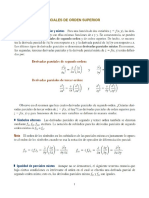 2.1.2 Derivadas Parciales de Orden Superior