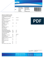 Area de Hematología: Empresa: Virrey Solis Ips S.A