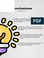 Semana 1 - Conclusiones