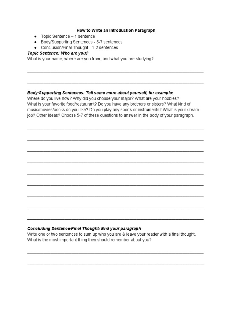 how-to-write-an-self-introduction-paragraph-pdf