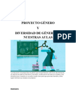 Proyecto Género y Diversidad en Nuestras Aulas