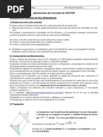 Aplicaciones VECTORES