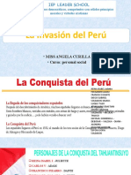Conquista Del Perú - Personal Social