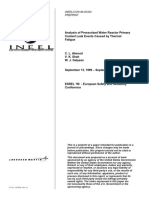 Analysis of Pressurized Water Reactor Primary Coolant Leak Events Caused by Thermal Fatigue