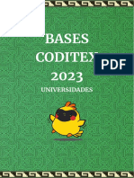 Bases Coditex-Universidades 2023