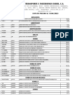 Lista de Precios Normal Al 19.06.2023 TD