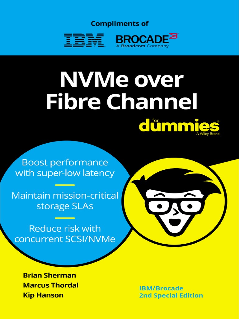 NVMe Over Fibre Channel For Dummies PDF Computer Data Storage