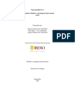 Mapa Mental - Modelos y Estrategias de Intervención Social