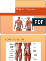 PEM Core Stability Exercises