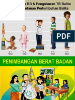 Penimbangan BB & Pengukuran TB Balita Dalam Pemantauan Pertumbuhan Balita