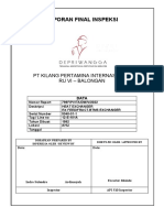 Final Inspection Report 12-E-101 A