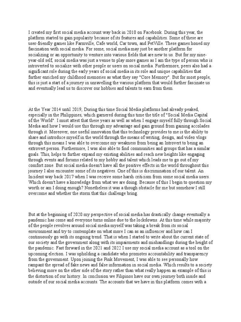 Untitled Document - Edited | PDF | Social Media | Popular Culture ...