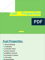 Properties of Fuel