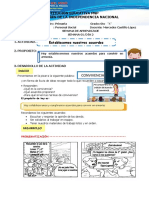 Sesion P.S - Acuerdos de Convivencia