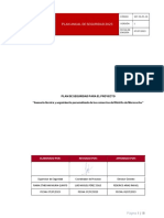 Plan Anual de Seguridad 2023: Elaborado Por: Revisado Por: Aprobado Por