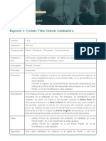 Informe - Módulo Producto - Pruebas de Integracion