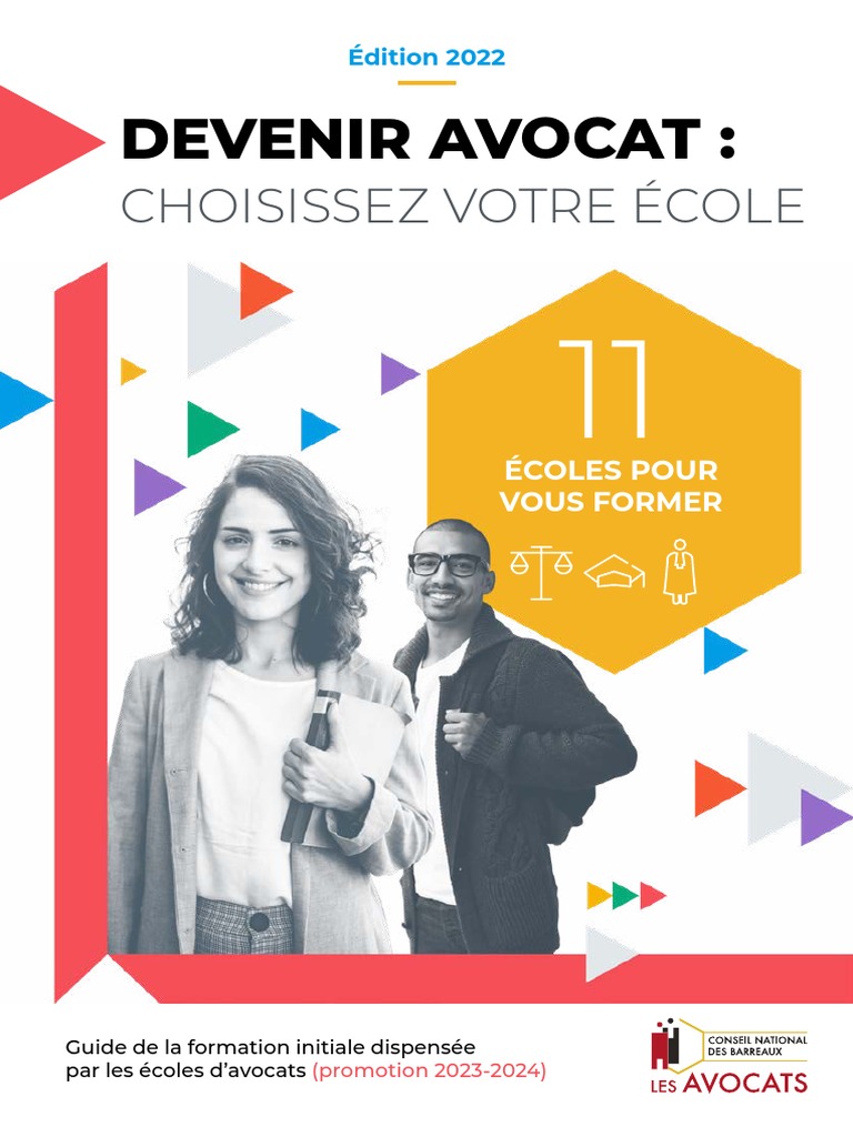 Guide De Formation Des Avocats 2023 2024 PDF Avocat Business