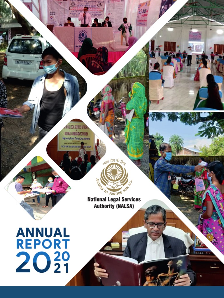 Nalsa Annual Report PDF Alternative Dispute Resolution Legal Aid