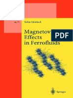 [1] Magnetoviscous Effects in Ferrofluids. S. Odenbach
