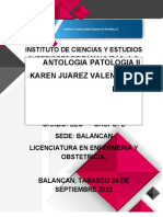 Antoligia Patologia Ii Karen Juarez Valenzuela