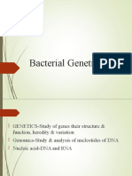 756 Bacterial Genetics