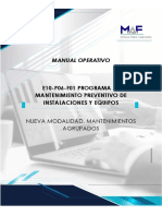 Manual E10-P06-F01 Mantenimientos Agrupados