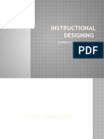 INSTRUCTIONAL DESIGNING Quarterly Report 12th July 23