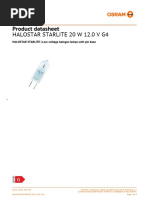 Halostar starlite 20w 12.0 v g4 best sale