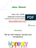 Core Value - Honest