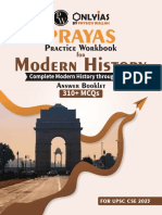 PRAYAS Practice Workbook For Modern History Answers