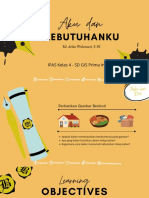 Materi Kebutuhan 