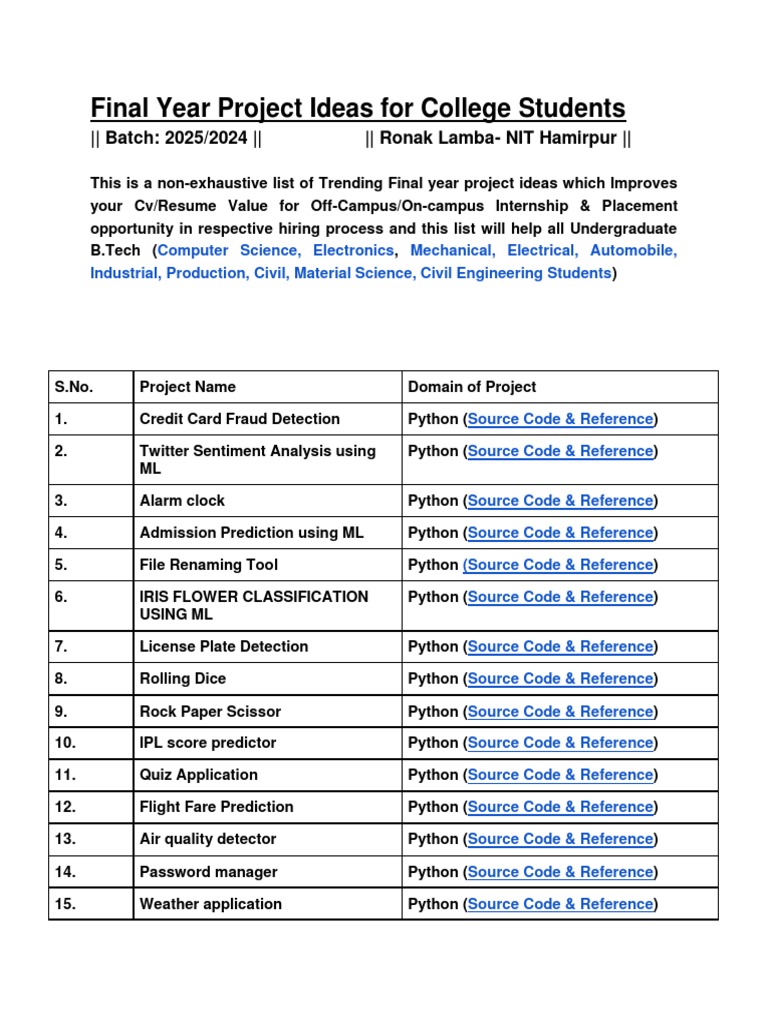 final-year-project-ideas-for-students-pdf-artificial-intelligence
