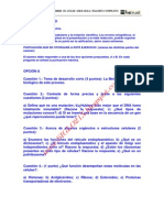 Biologia Selectividad Examen 3 Resuelto Aragon Www.siglo21x.blogspot