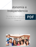 Independencia Autonomia